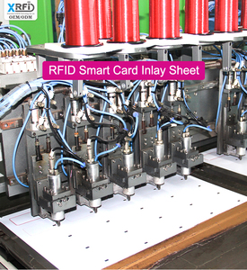 RFIDインレイシートHFNFCチップRFIDインレイシートスマートカード用プレラムインレイ - Product Image 5