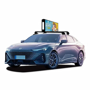 Reklam için taksi üst P5 araç LED ekran çift yüz açık LED ekran OEM fabrika özelleştirilmiş boyutu IP65 animasyon SDK - Product Image 1