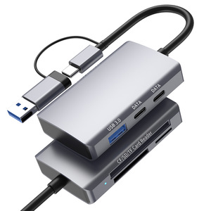 タイプc Usb 3.0 5 in 1 SD TF CF Otgカードリーダー - Product Image 5