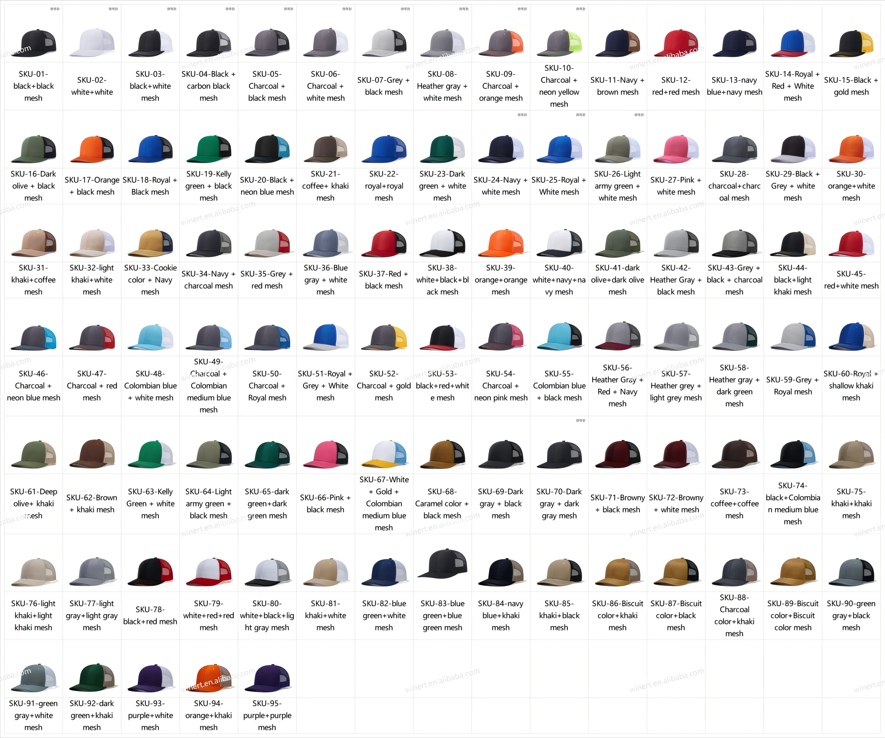 plus de couleurs
