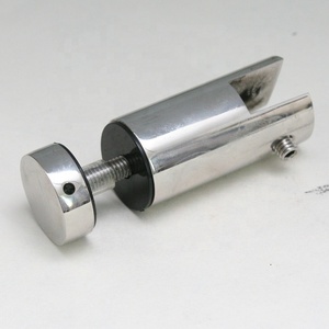 Profession elle Herstellung Edelstahl Geländer klemme mit 10mm 12mm Glas Geländer halterung Handlauf halterung mit Glas