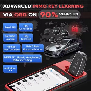 Autel MaxiIM KM100 Key Fob Programación Inmovilizador Herramienta 2PCS Autel IKEY para 60s Key Generation OBD IMMO Key Learning en 99% Car - Product Image 6