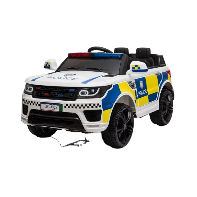 New police12v ride on car electric kids big toy plastic cars toys kids police cars