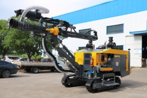 <span class=keywords><strong>Crawler</strong></span> DTH Giàn Khoan Quay cho mỏ mở sử dụng loại thủy lực áp suất cao với các thành phần lõi động cơ động cơ - Product Image 6