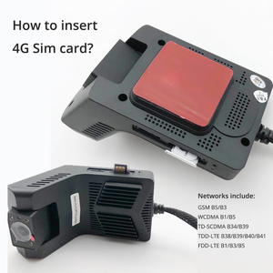4G <strong>Android</strong> 5.1 Dual Lens Dash <strong>Camera</strong> 1080p Resolution SOS Button MAX 128G Card Support for Fleet Management Video Recorder ADAS - Product Image 2