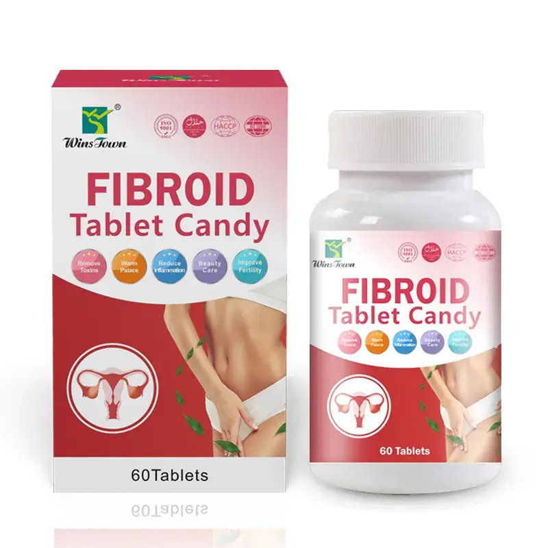 מותג פרטי Fibroid טבליות סוכריות טבעי פרואני תוסף תזונה מאיץ גלולות צמחים בריאות fibroid טבליות