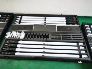 360度屋外ワイヤレスバッテリー垂直丸型DMX RGBWA 5in1LedピクセルバーチューブLEDライトイベント用 - Product Image 5