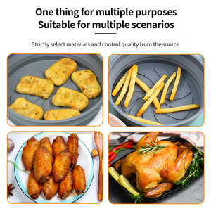 <span class=keywords><strong>Silicone</strong></span> Nồi chiên không khí nướng chảo-không dính Lò an toàn khuôn cho bánh, <span class=keywords><strong>pizza</strong></span>, khoai tây-chịu nhiệt 450 ° F & máy rửa chén an toàn - Product Image 5