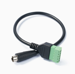 S-Video Mini DIN 8-pin Nam để 5pin kết nối Stereo Video Adapter Cable Đối với DVD TV Máy nghe nhạc máy tính xách tay chuyển cáp 30cm - Product Image 4