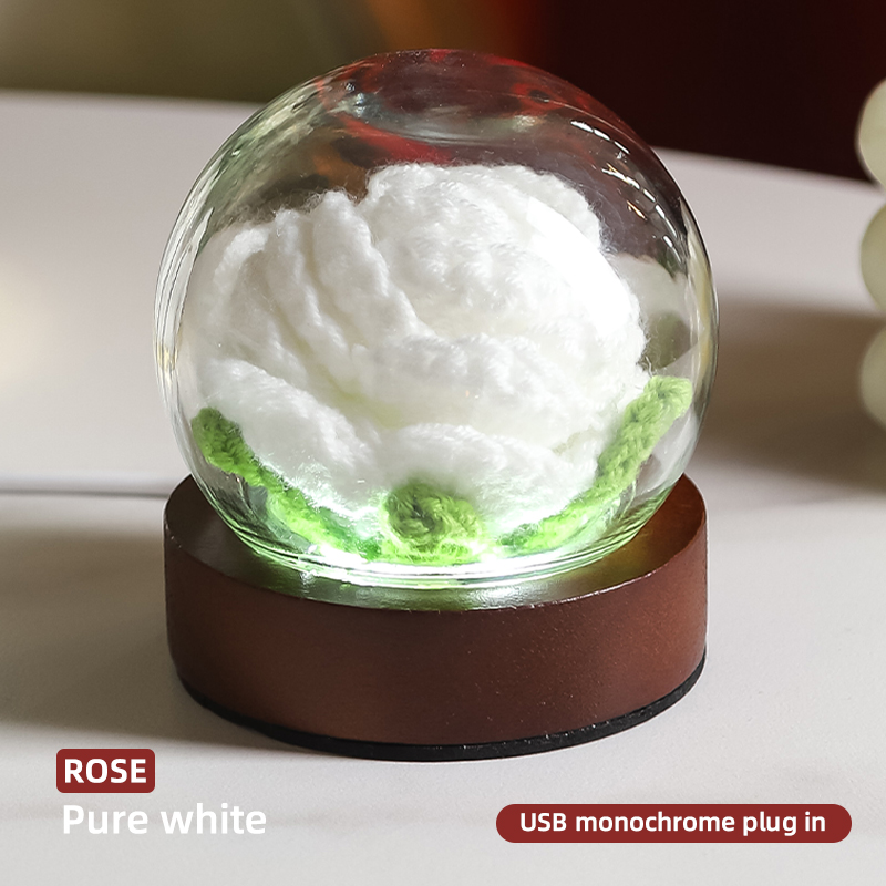 Rose.Blanc pur