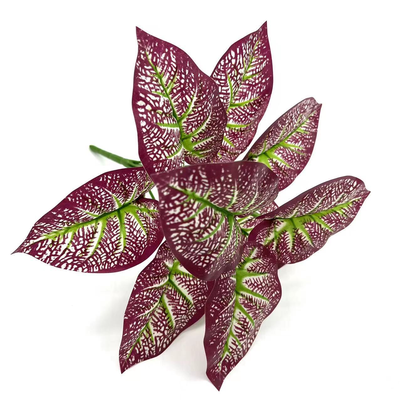 9-Fourche Fleur Rouge Luo