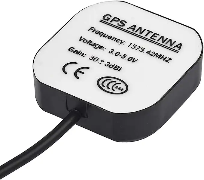 자동차 스테레오 라디오 헤드 유닛 GPS 네비게이션 추적기 안테나 자동차 GPS 안테나 SMA 남성 방수 활성 GPS 안테나