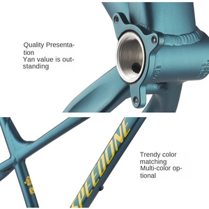 SPEEDONE 29-Inch tekerlek çapı dağ bisikleti alüminyum alaşımlı çerçeve ile Boost iç hat XC 700c yeni XC Frameset ile disk fren - Product Image 5