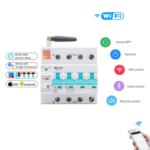 Interruptor inteligente Tuya Smart Breaker Tuya APP 4P WIFI Disyuntor con medición de alto voltaje Tuya Mcb - Product Image 2