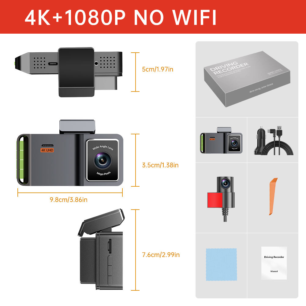 4K + 1080P WIFI