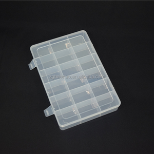 กล่องเก็บเครื่องมือเก็บคลิปวัสดุตารางคงที่ขนาดเล็ก18ช่อง - Product Image 3