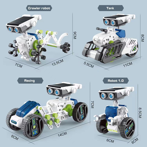 2025 12 in1科学実験ソーラーロボットおもちゃDIY建物電動学習ツール教育ロボット技術ガジェットキット - Product Image 3