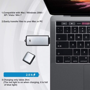 Mini grabadora de voz HD Llavero Grabadora de voz Unidad flash USB Dispositivo de grabación de voz de audio - Product Image 3