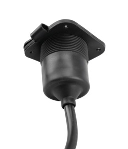15 Amp AC <span class=keywords><strong>Port</strong></span> fiş 125 Volt güç giriş soketi su geçirmez elektrik prizi priz kutusu Y tipi uzatma kablosu NEMA 5-15