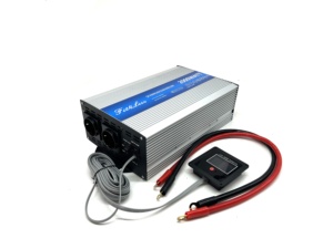 Fit4Less 2000W Modified Sine Wave <strong>Inverter</strong> <strong>Input</strong> DC12V or 24V <strong>Input</strong> to AC 230V 50Hz Output with USB and LCD Remote Display. - Product Image 4
