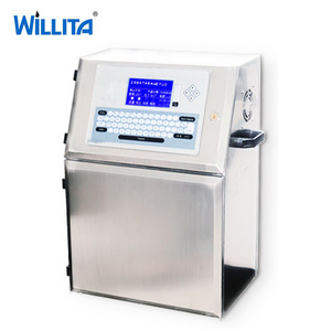 Neue automatische Cij-Tinten strahl drucker maschine Kleines Zeichen 600dpi Lösungsmittel Wasser flasche Verfalls datum Codierung Chargen nummer Codierung