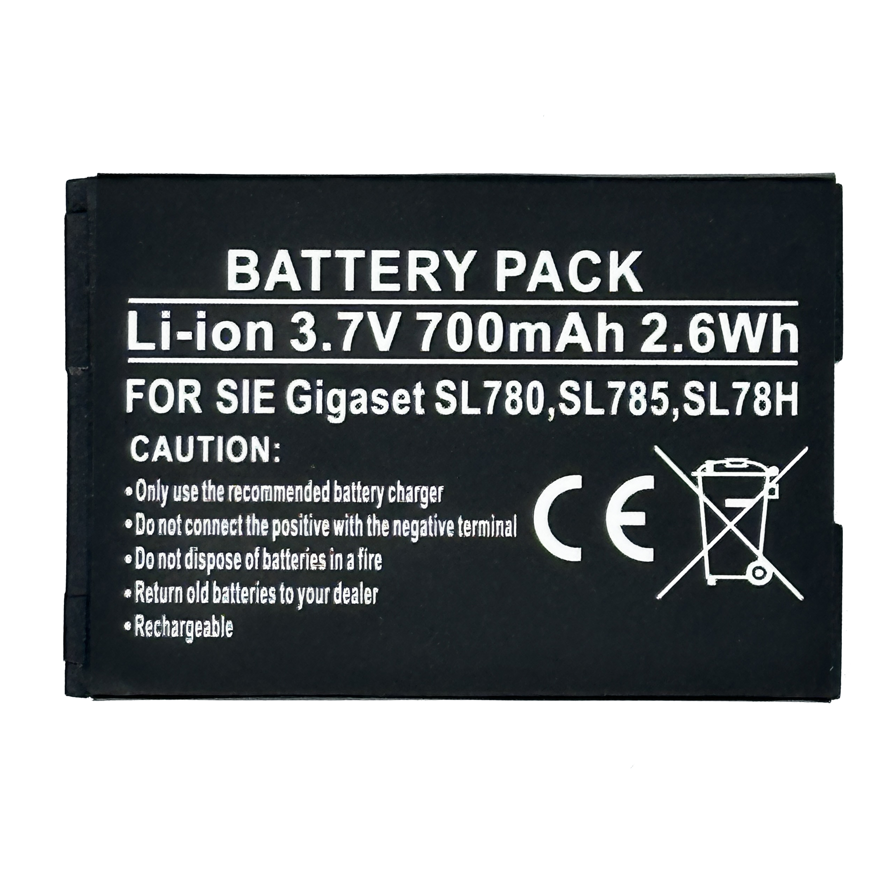 Pour SIE Gigaset SL780, SL785,