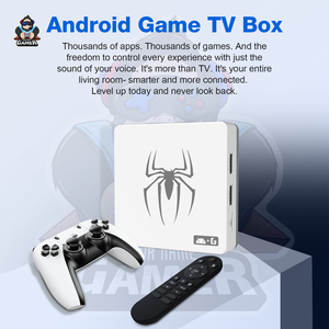 G7กล่องเกมระบบแอนดรอยด์ + ระบบเกม2 in 1คอนโซลเกมทีวี M8ตัวควบคุมไร้สายระบบคู่แท่งเกมแบบพกพา - Product Image 2