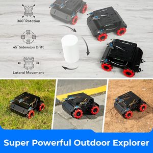 Robotics Kit Programmier bares Roboter-Kit Kompatibel mit Arduino IDE und Raspberry Pi für Jugendliche und Erwachsene