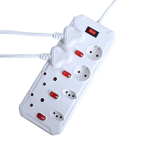 South Africa Standards 1 Switches 8 Outlets <strong>Extension</strong> <strong>Socket</strong> Multi Plug <strong>Extension</strong> Cord Power <strong>Socket</strong> - Product Image 2