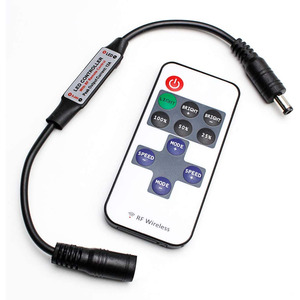 Mini RF Wireless LED Dimmer <strong>Controller</strong> Single Color Light Strip Dimmer Switch <strong>DC</strong> 5-24V 12V Voltage 6A <strong>Output</strong> Remote Control - Product Image 2