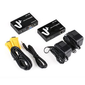 MT-VIKI VGA Extender 200M AudioและVideo Rx Tx Rj45 Over Cat5E/6 สายLan 200 เมตรVGA extender - Product Image 2