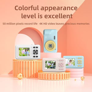 New X2 2 Inch Rechargeable 50 Million Pixels 4K HD Kids Smallest Type <strong>c</strong> Mini Digital Usb <strong>Camera</strong> for Desktop - Product Image 3