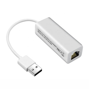 Adaptador de red Ethernet con cable externo Xput USB 2,0 macho a 10/100Mbps RJ45 Lan Ethernet tarjeta de red convertidor Cable adaptador - Product Image 1