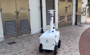 רובוט אבטחה ai עם מעקב אי ניתוח נתונים גדול גילוי תרמי עבור תחנות משטרה מקומות חשובים - Product Image 6