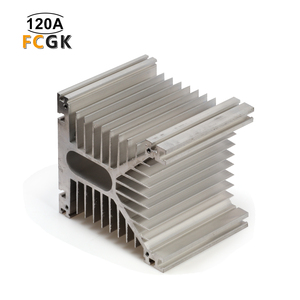 三相ソリッドステートリレーラジエーター用アルミニウムヒートシンク冷却ヒートシンク13.6x12.5x11cm - Product Image 5
