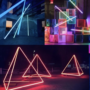 2024 светодиодная Пиксельная панель 12 В/24 В RGB RGBW SK6812 светодиодная Пиксельная программная панель для освещения событий ночного клуба - Product Image 2