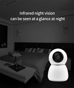 Großhandel drahtlose Überwachungs kameras mit Wifi-Kamera Videokamera für zu Hause 360-Grad-Weitwinkel-Fernbedienung - Product Image 5