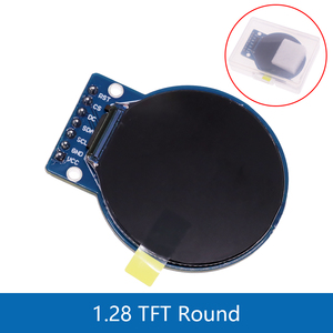Anzeige 1,28-Zoll-TFT-LCD-Anzeigemodul Rund RGB 240*240 GC9A01 Treiber 4-Draht-SPI-Schnittstelle 240x240 PCB für Arduino