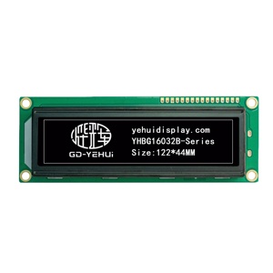 Großes monochroma tisches Flüssig kristall anzeige modul 160x32 122x44mm 16032 Grafik STN-Typ mit LED-Hintergrund beleuchtung - Product Image 2