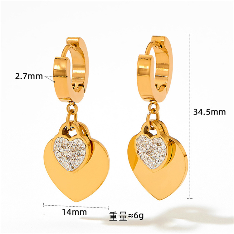 Boucles d'oreilles en or