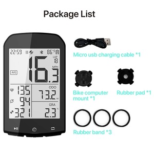 CYCPLUS自転車GPSコンピューター自転車コンピュータータコメーターodograph BluetoothANT自転車アクセサリー - Product Image 3