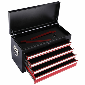 热卖多功能金属工具储物盒带1/2/3/4抽屉可定制工具盒带手柄 - Product Image 5