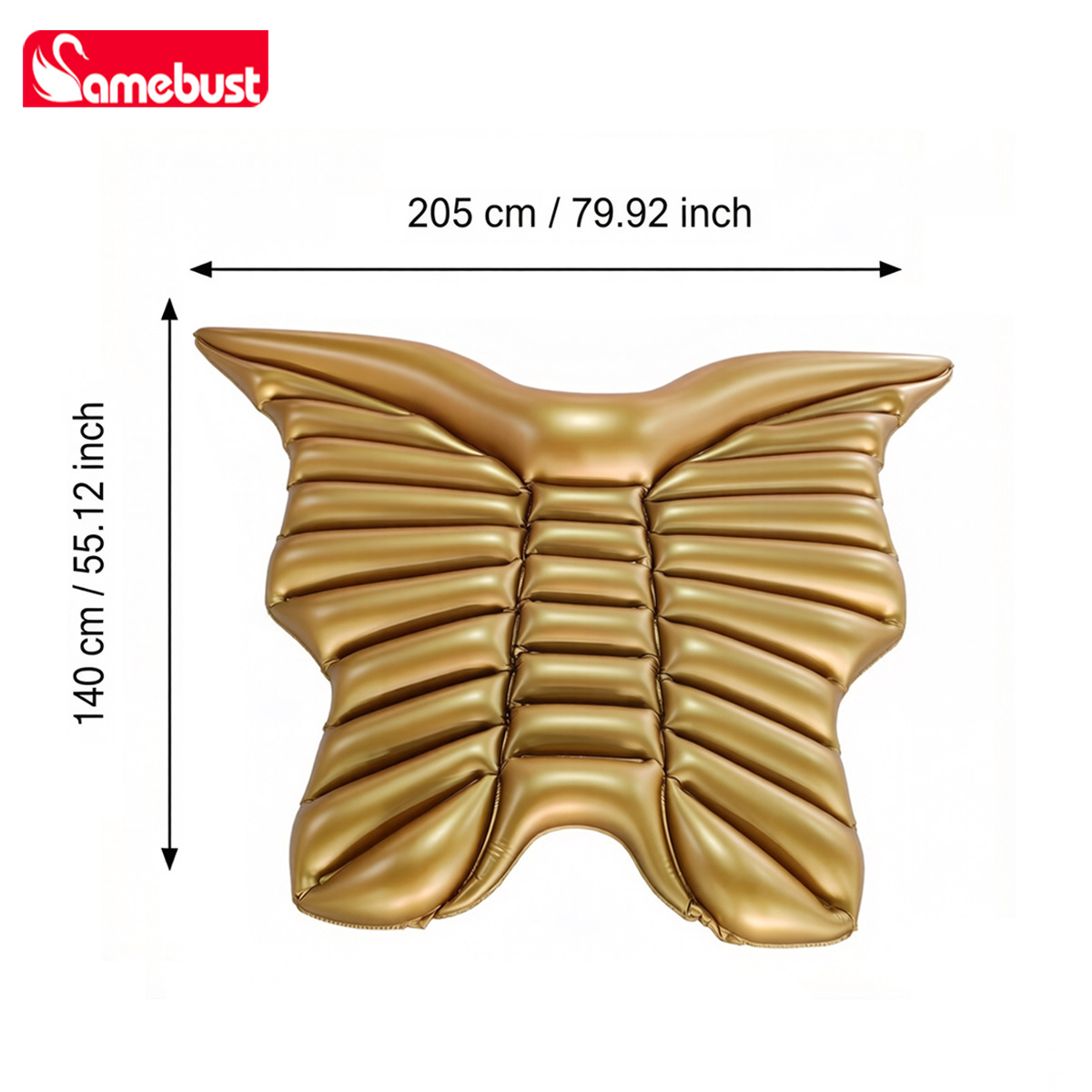 ปีกผีเสื้อสีทองขนาดเล็ก