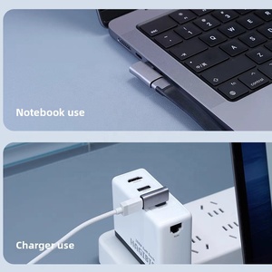 Type-<strong>C</strong> Phone Full <strong>Function</strong> Data Cable Right Angle USB 4.0 L-Shaped U-Shaped OTP Male Female Extension DC Output Earphone - Product Image 3