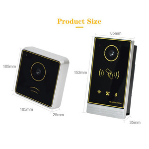 NFC High Quality Wiegand 26/34 <strong>TCP</strong>/<strong>IP</strong> QR Code Wireless Access Control Card <strong>Reader</strong>