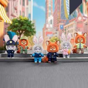 Peluche Zootopia Scatole Misteriose in Sei Stili Portachiavi Peluche Giocattolo Adorabile Bambole Collezionabili Personaggi Ciondolo Regalo Sorpresa - Product Image 4