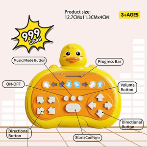 Fast Push Rhythm Master Game Handheld Speed Pushing Game Machine <strong>Light</strong> <strong>up</strong> Pop <strong>It</strong> Stress Relief Game Toy for Kids Adults - Product Image 2