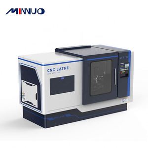 可変周波数速度CNC旋盤マシン (4回転軸付き) - Product Image 3