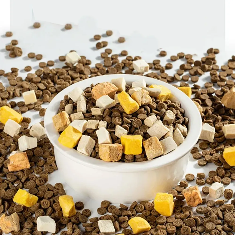 Fornitore di cina prezzo all'ingrosso Private Label senza cereali snack per cani alimenti secchi per cani alla rinfusa naturale cibo secco per cani