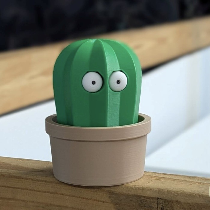 colorful Cactus 6.5*6.5*8cm